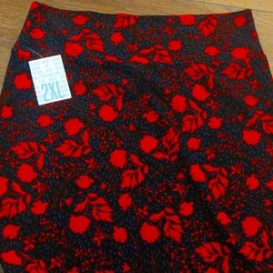 ❤️NWT Cassie 2XL LuLaRoe Skirt, floral